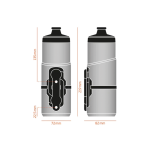 Tienda de Bicicletas 93 Club Inriders Botella Para Agua Fidlock Twist Bottle 600 Base bici 4 Tienda de Bicicletas